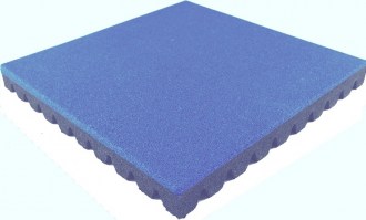 Pavimento antitrauma drenante - Colore Light Blue